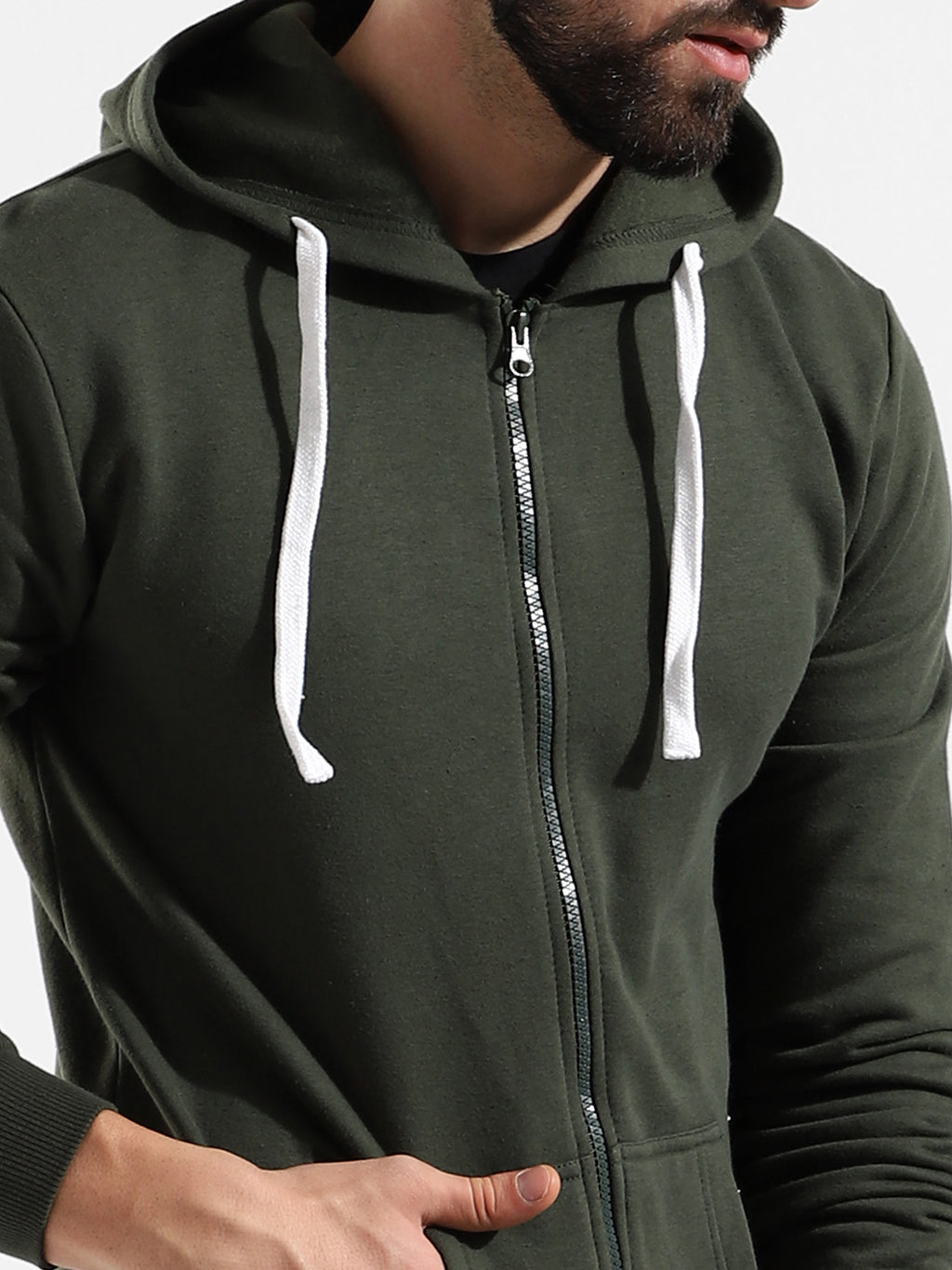 Cotton Solid Regular Fit Tracksuit For Casual Wear