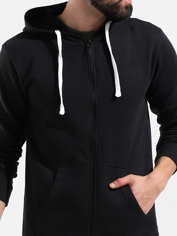 Cotton Solid Regular Fit Tracksuit For Casual Wear