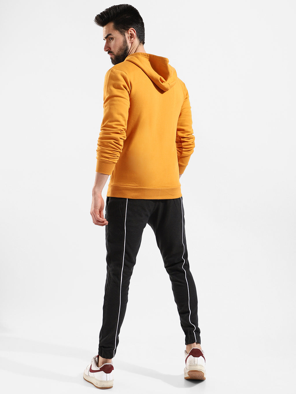 Cotton Solid Regular Fit Tracksuit For Casual Wear