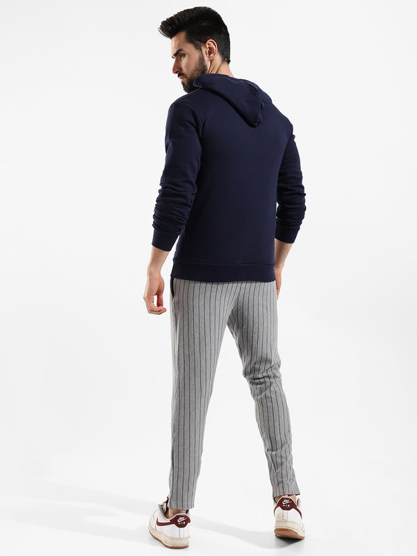 Cotton Solid Regular Fit Tracksuit For Casual Wear