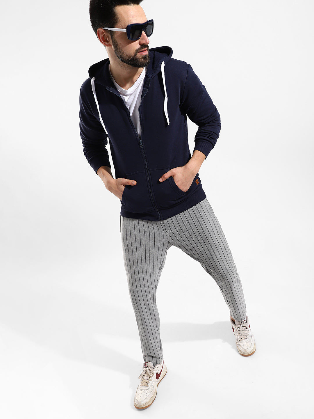 Cotton Solid Regular Fit Tracksuit For Casual Wear