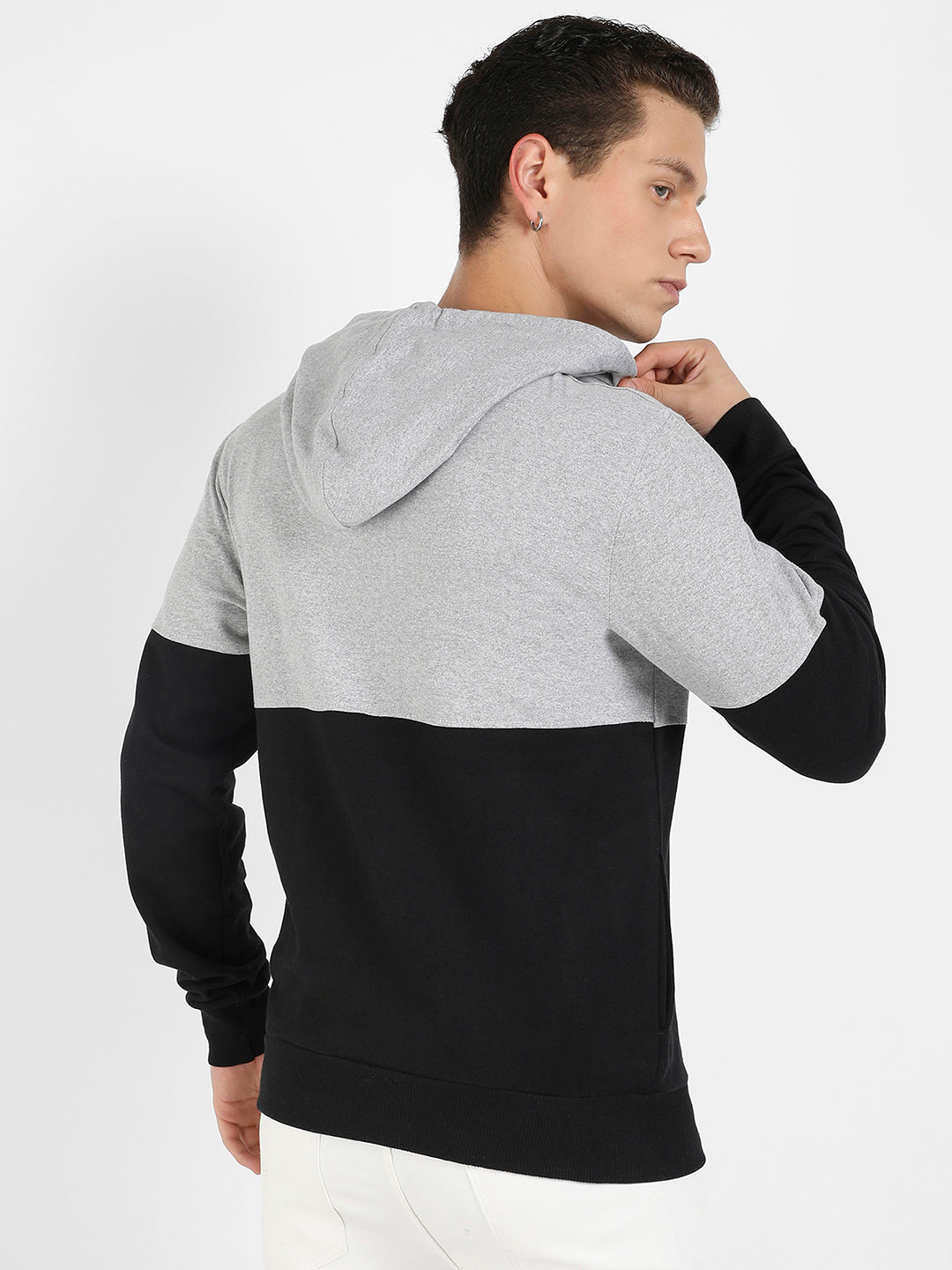 Pullover Hoodie With Patch Pocket