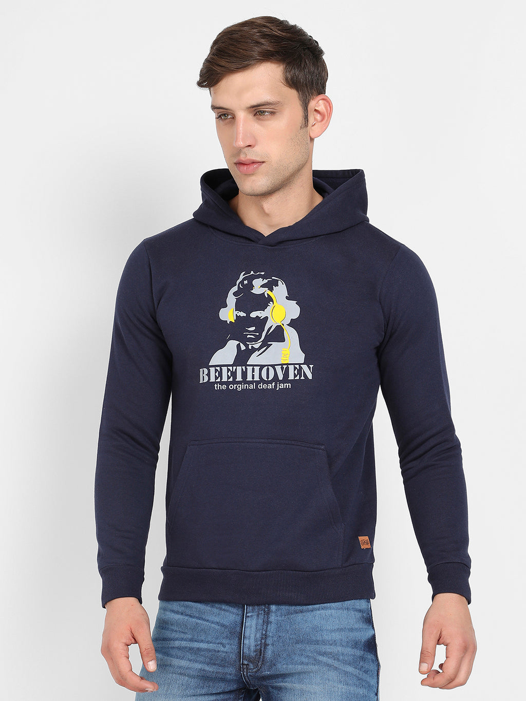 Beethovan Hoodie With Kangaroo Pocket
