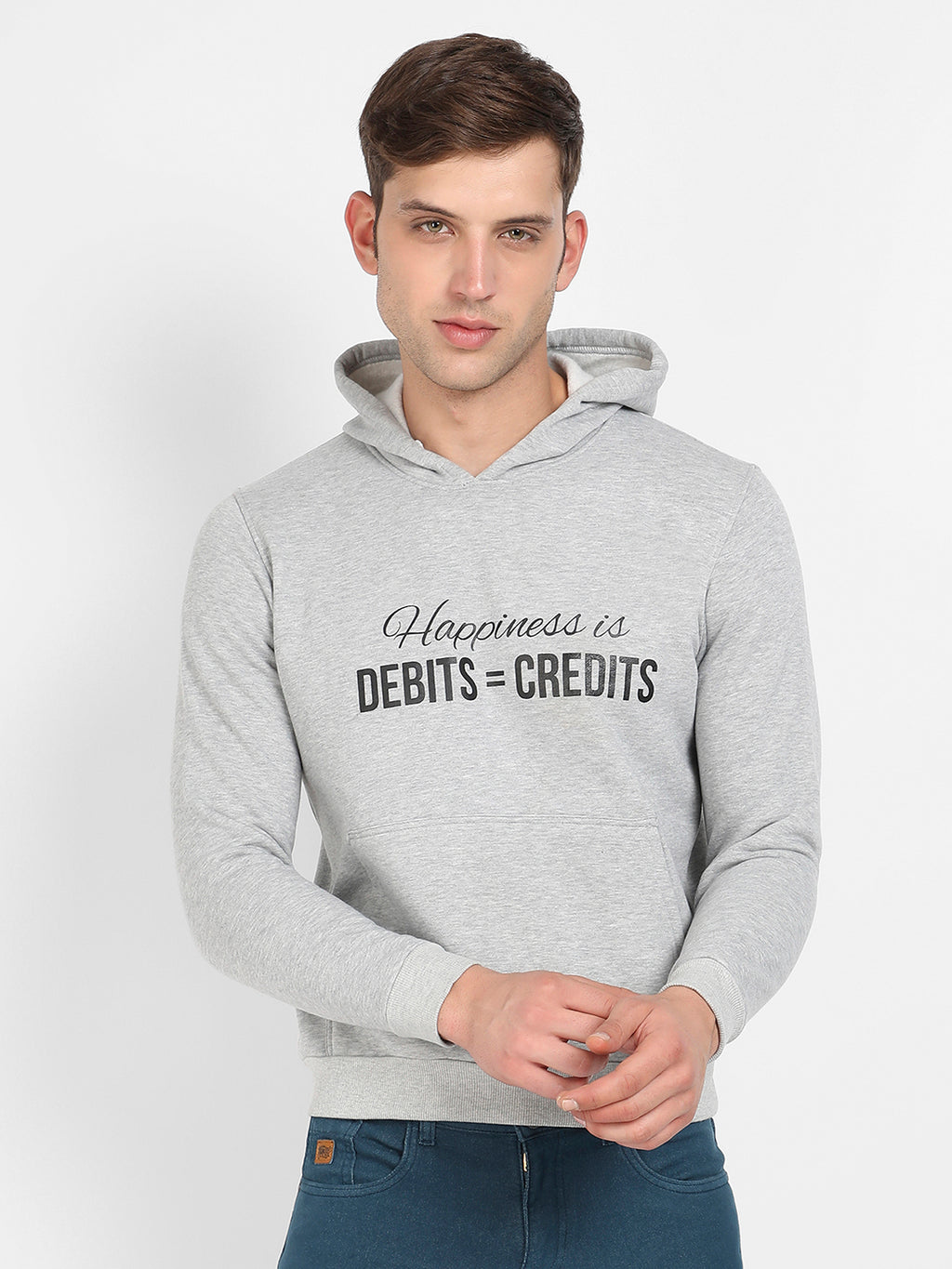 Happiness Is Hoodie With Kangaroo Pocket