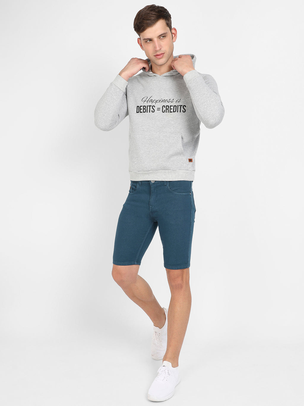 Happiness Is Hoodie With Kangaroo Pocket