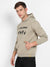 Men's Olive Green Dare To Be Different Hoodie With Kangaroo Pocket