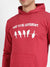 Men's Red Dare To Be Different Hoodie With Kangaroo Pocket