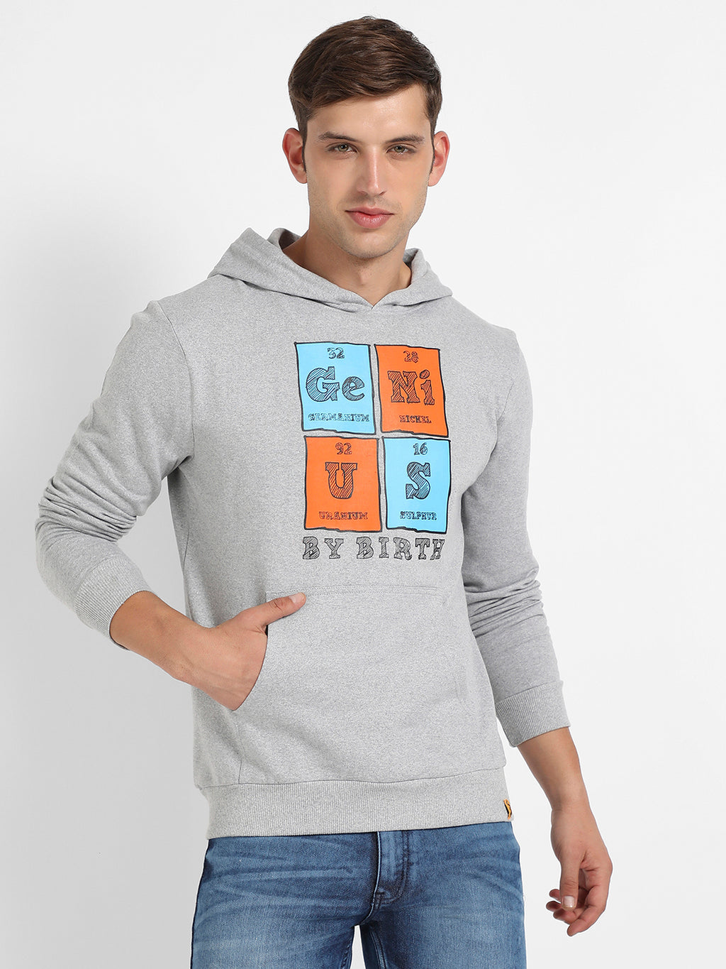 Genius Hoodie With Kanagroo Pocket