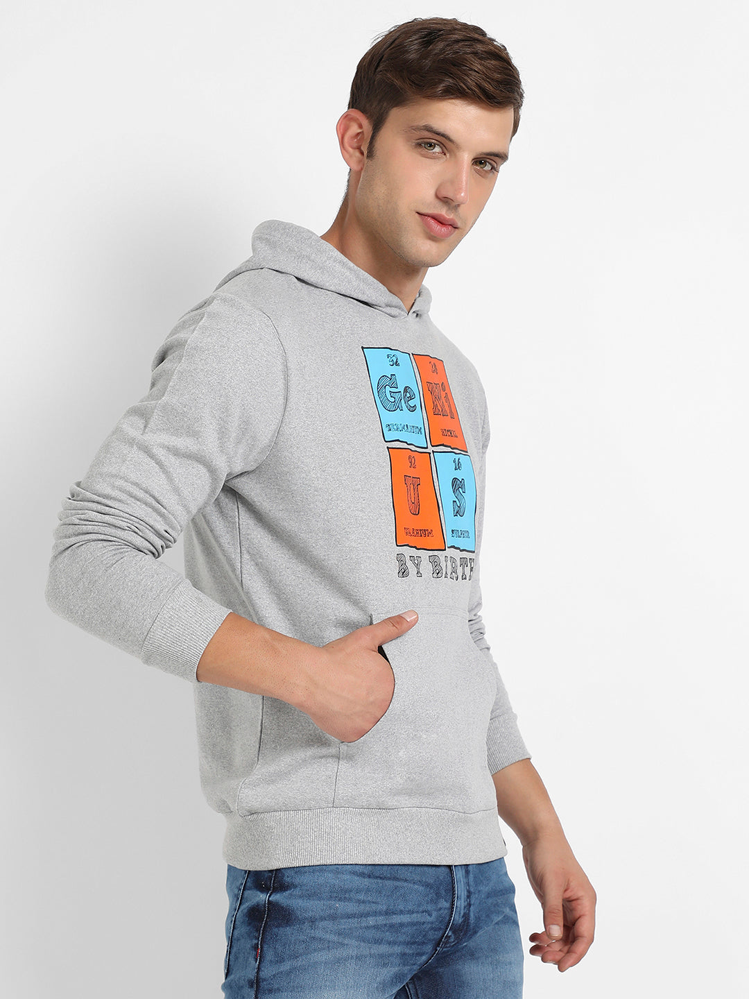 Genius Hoodie With Kanagroo Pocket
