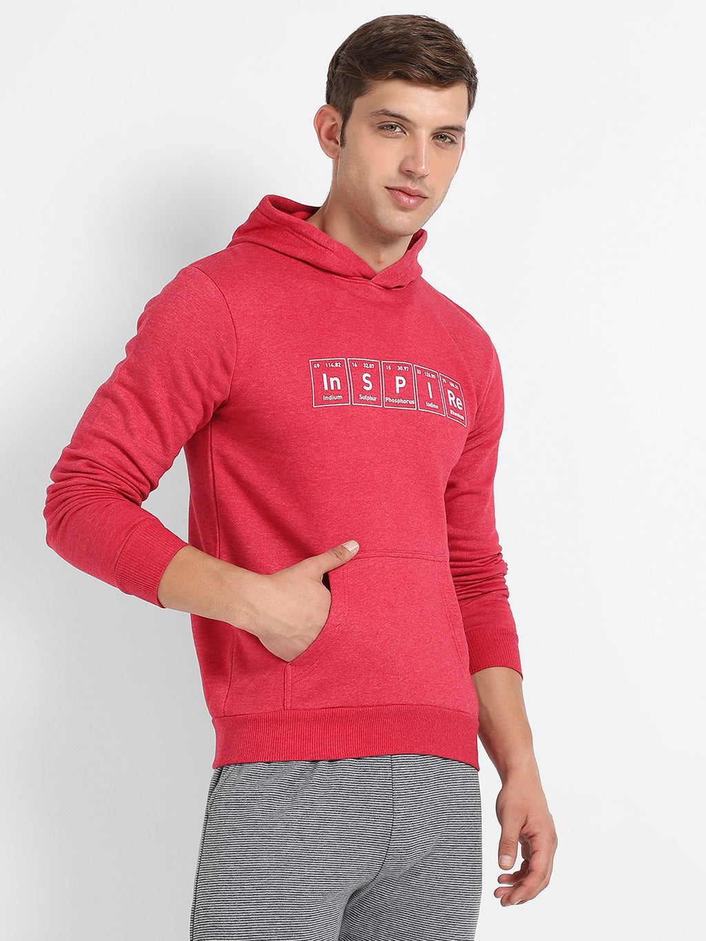 Inspire Hoodie With Kangaroo Pocket
