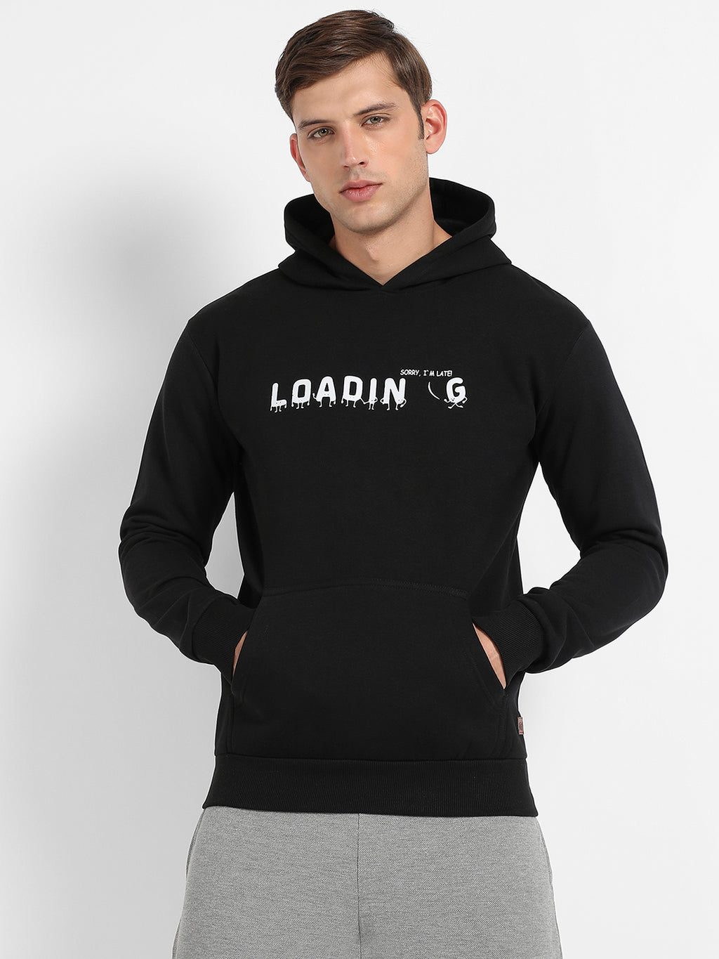 Loading Hoodie With Kangaroo Pocket
