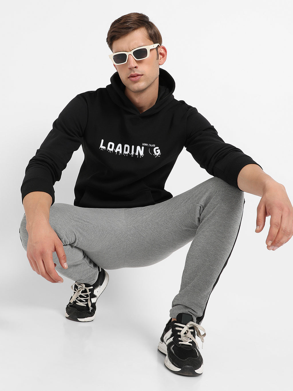 Loading Hoodie With Kangaroo Pocket