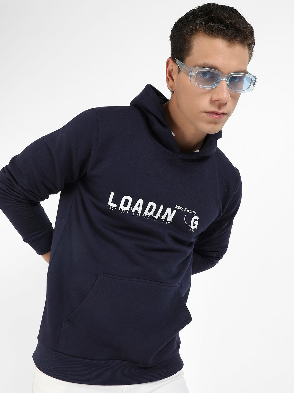 Loading Hoodie With Kangaroo Pocket