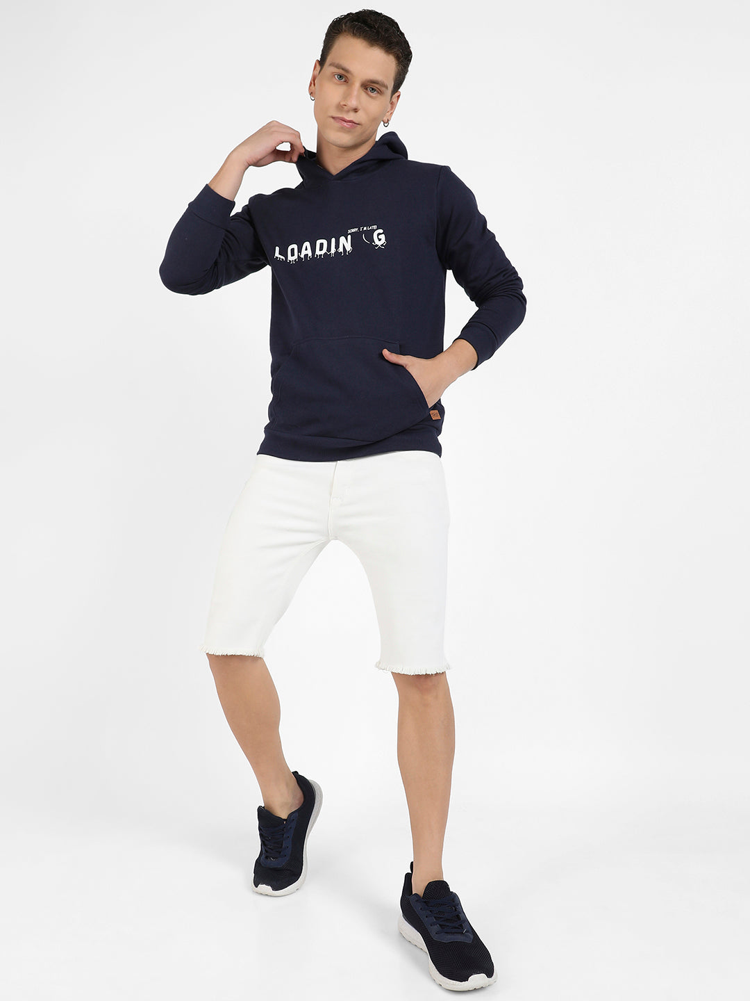 Loading Hoodie With Kangaroo Pocket