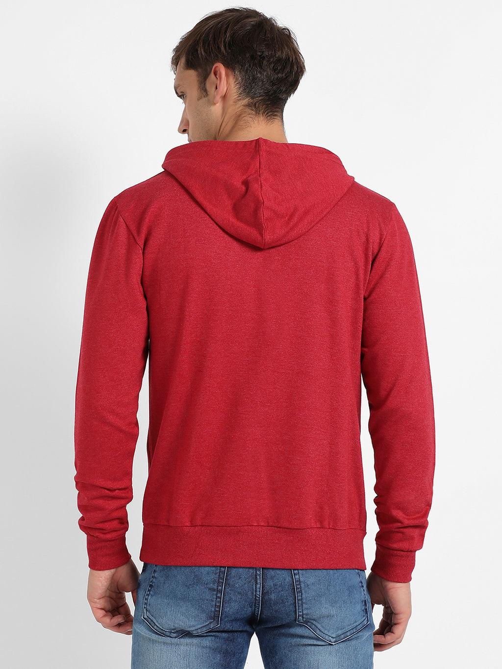 Maroon Nobody Likes Me Hoodie With Kangaroo Pockets