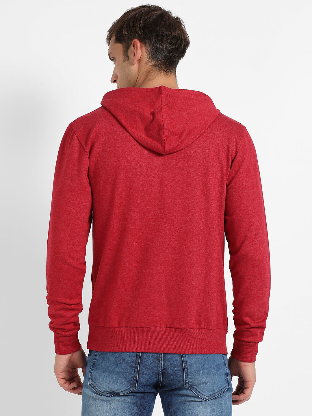 Maroon Nobody Likes Me Hoodie With Kangaroo Pockets