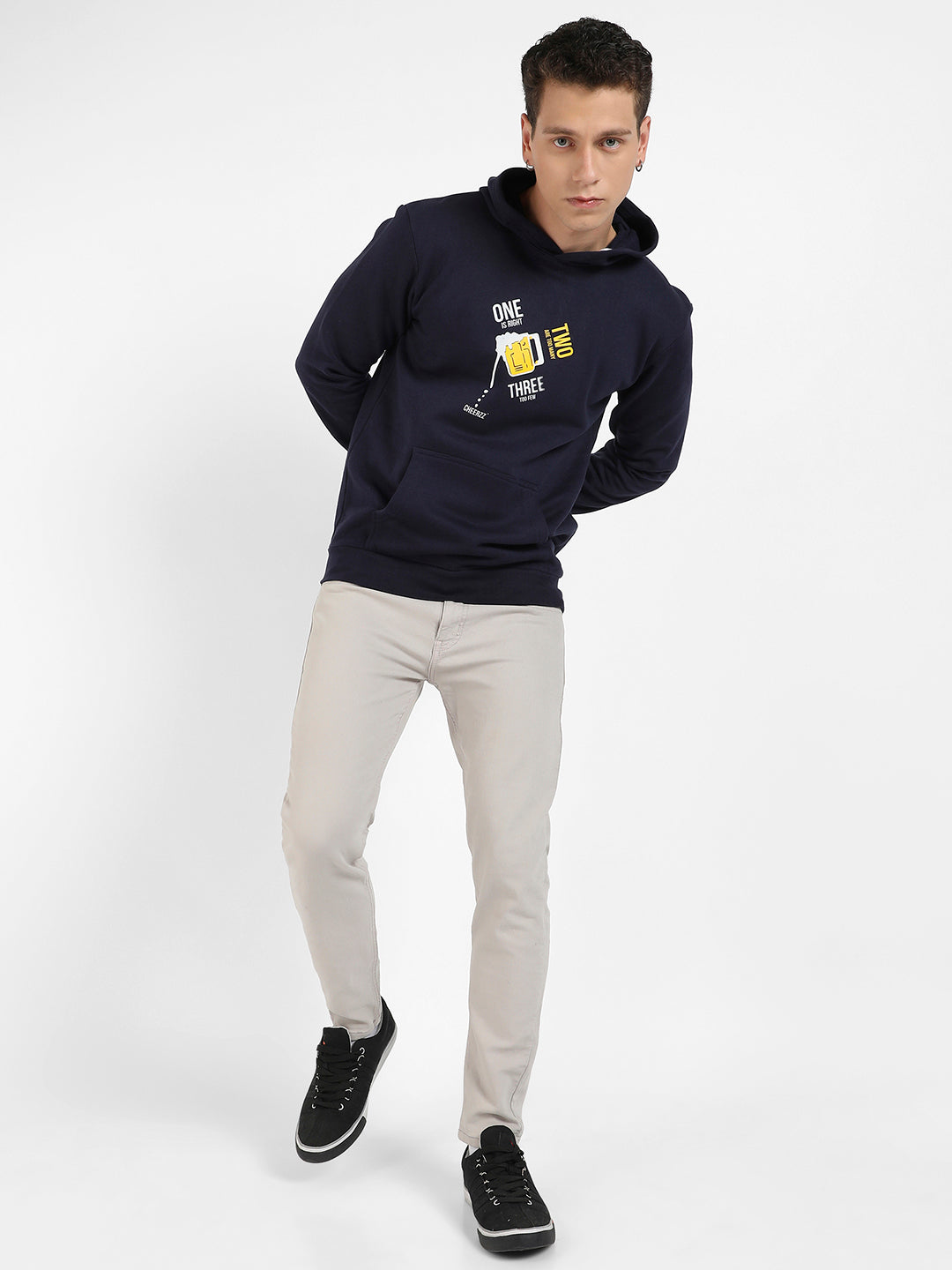 Pour Beer Hoodie With Kangaroo Pocket