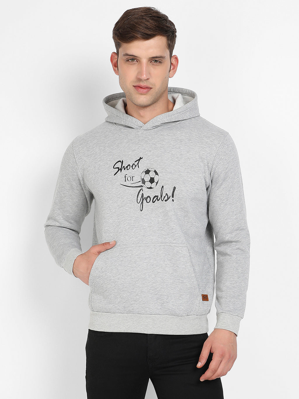 Shoot For Goals Hoodie With Kangaroo Pocket