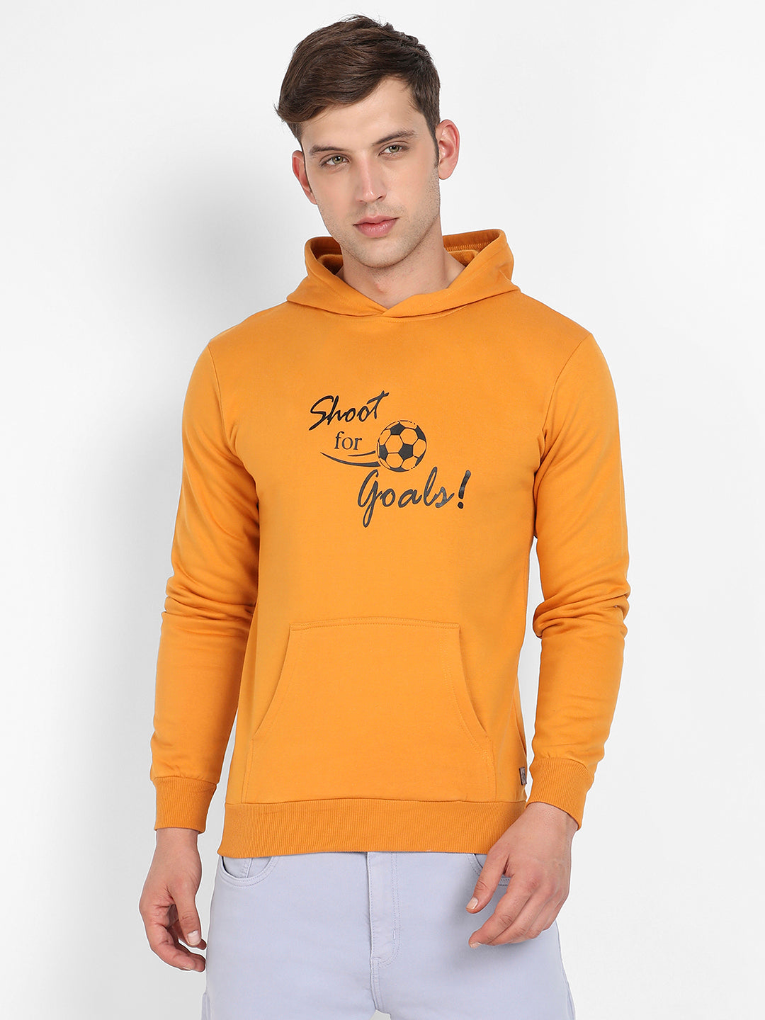 Shoot For Goals Hoodie With Kangaroo Pocket