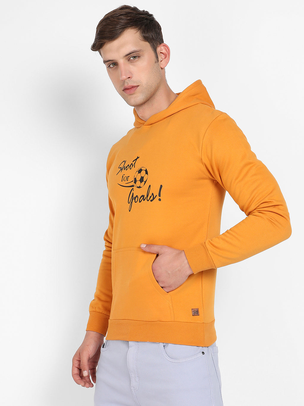 Shoot For Goals Hoodie With Kangaroo Pocket