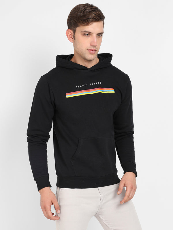Simple Things Hoodie With Kangaroo Pocket