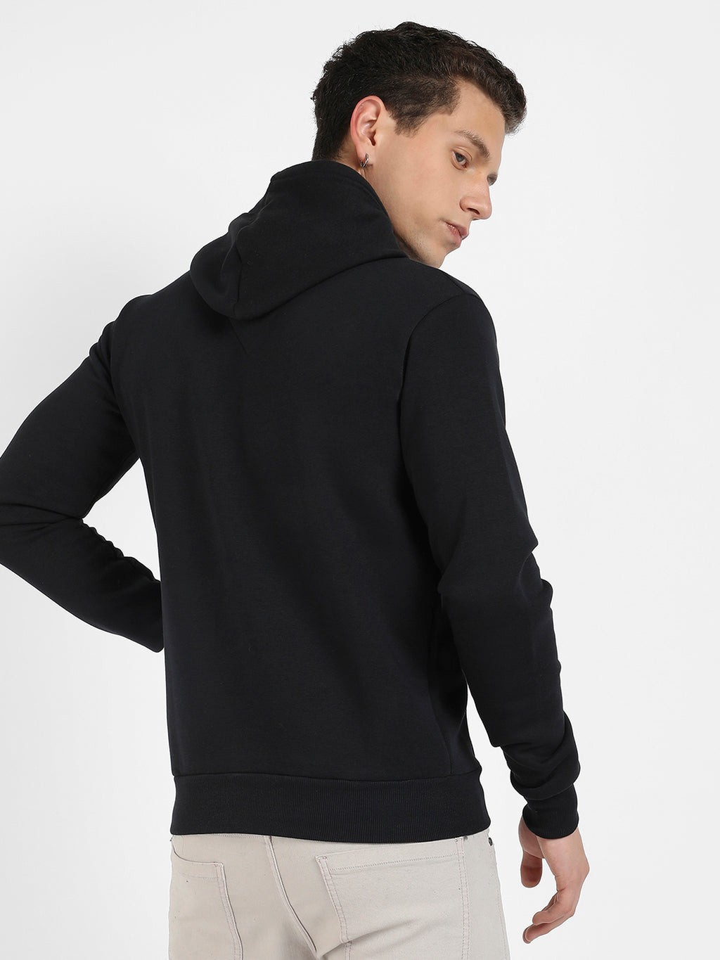 Water Molecules Hoodie With Kangaroo Pocket