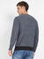 Men's Blue Zip-Front Heathered Jacket