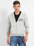 Men's Light Grey Be Your Own Item Hoodie With Insert Pocket