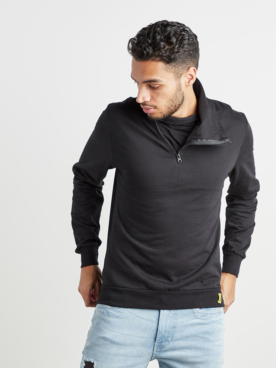 Full Sleeve Solid Sweatshirt