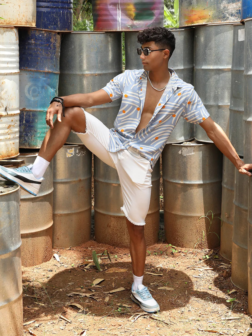 Abstract Print Shirt