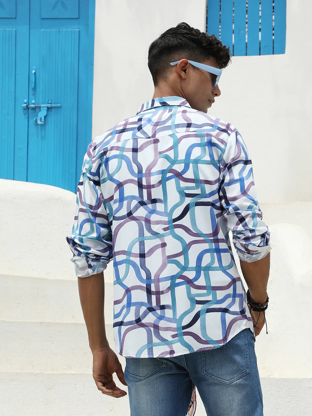 Abstract Print Shirt