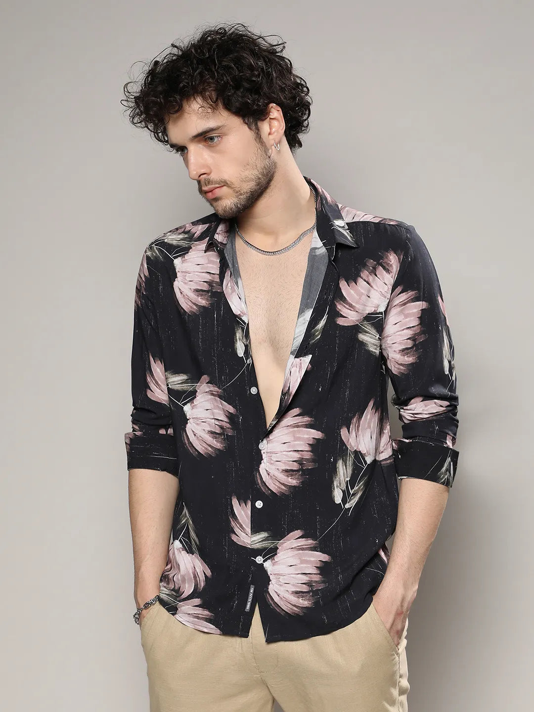 Ecoliva Flora Bloom Strokes Shirt