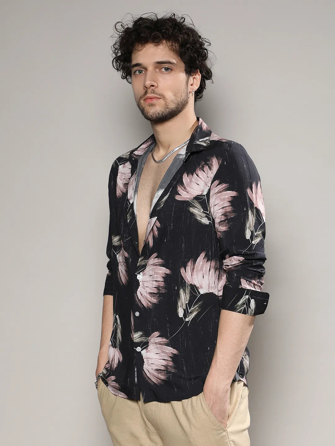 Ecoliva Flora Bloom Strokes Shirt