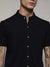 Black Solid Casual Shirt
