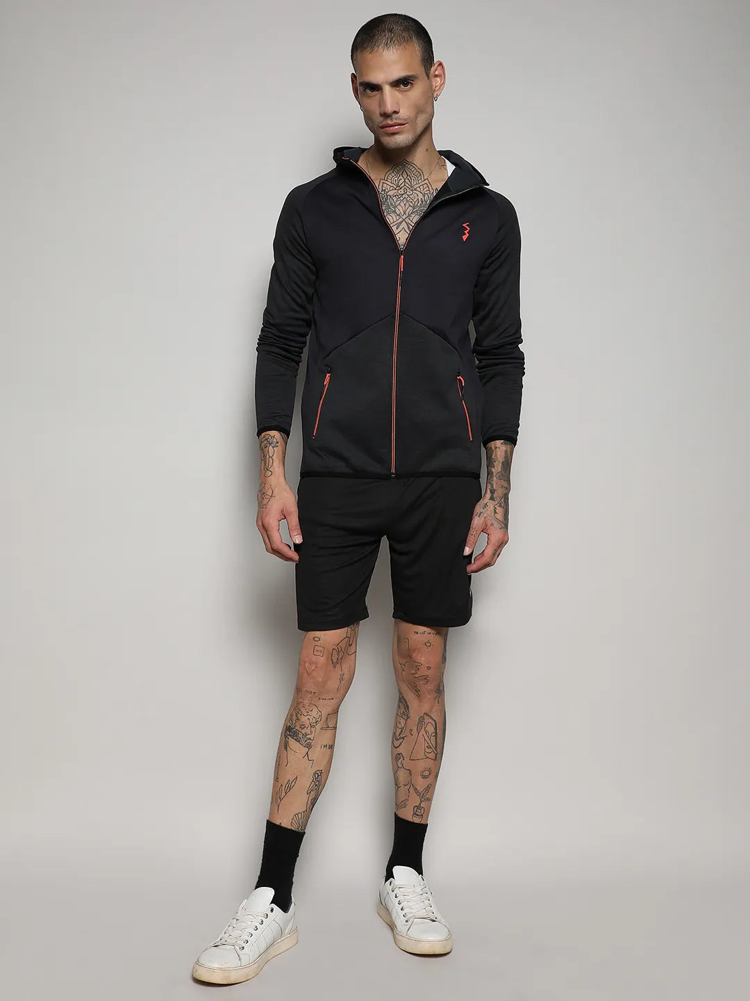 Zip-Front Activewear Jacket With Insert Pocket