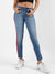 Blue Contrast Side-Striped Denim Jeans