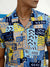 Blue & Beige Aztec Print Shirt