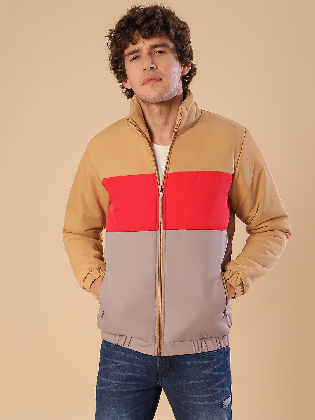 Color Block Jacket