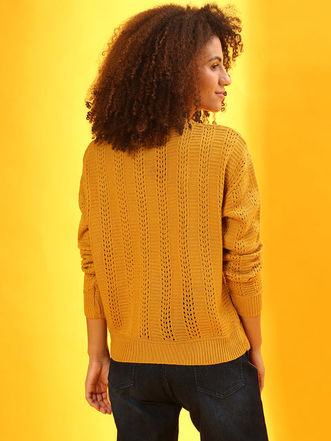Self-Design Pullover Sweater