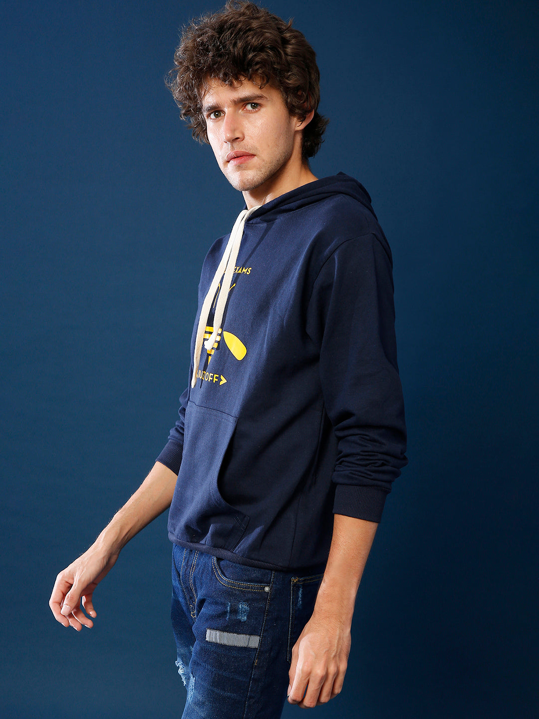 Buzz Off Hoodie With Kangaroo Pocket