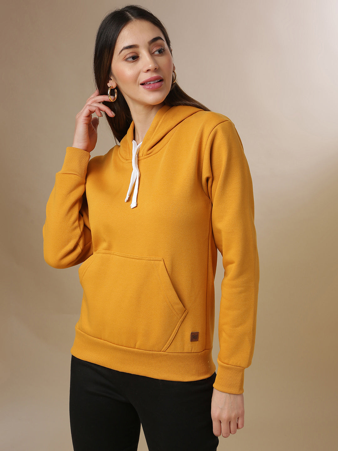 Pullover Hoodie With Kangaroo Pockets