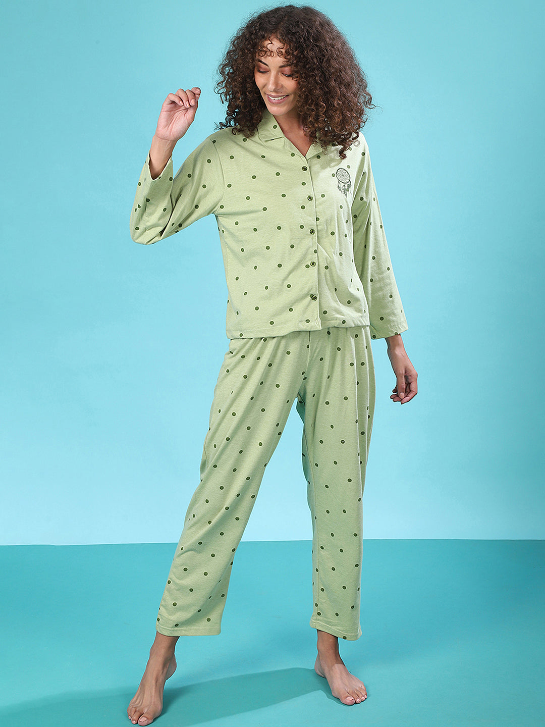 Printed Pyjama Set