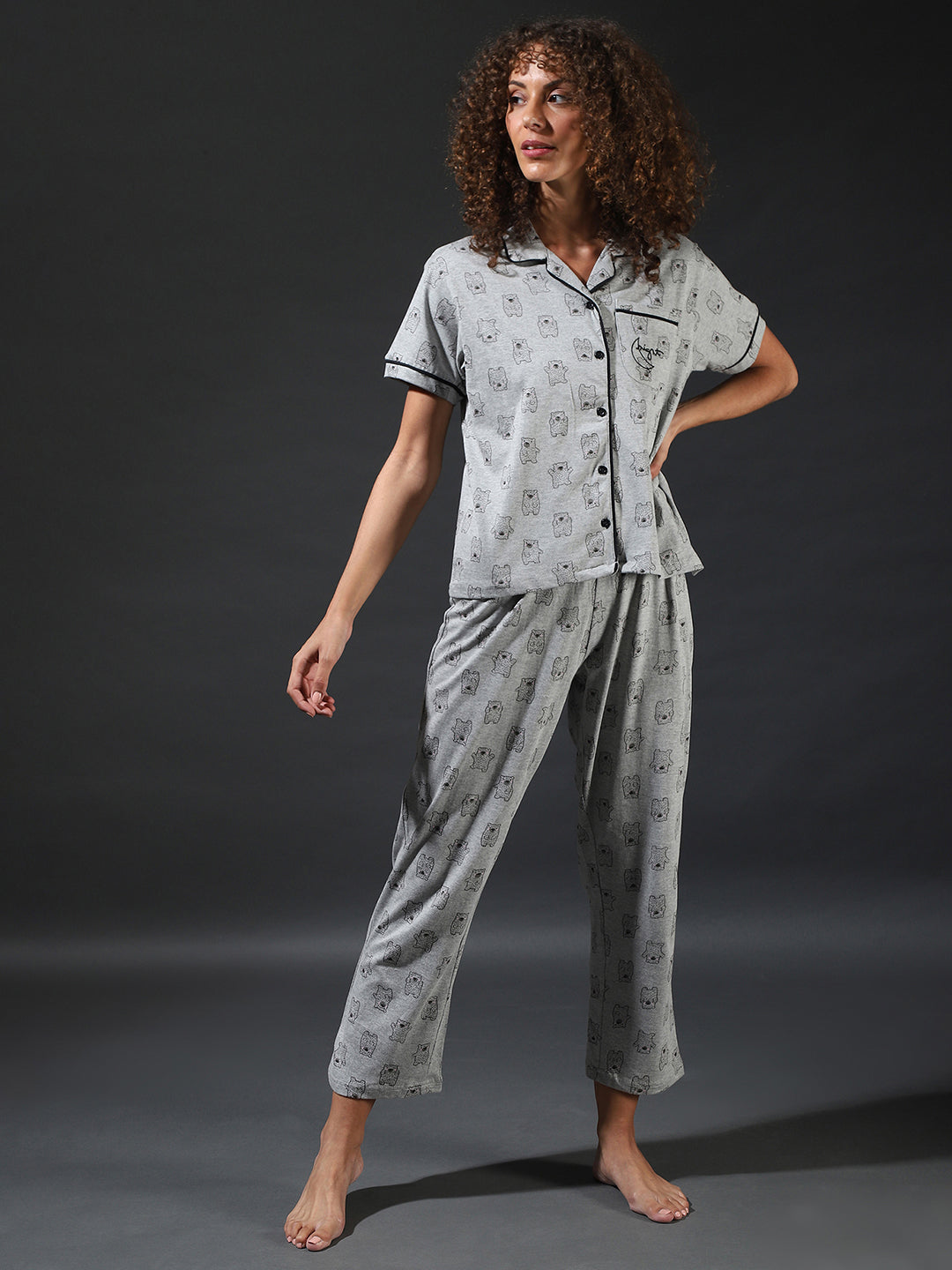 Printed Pyjama Set