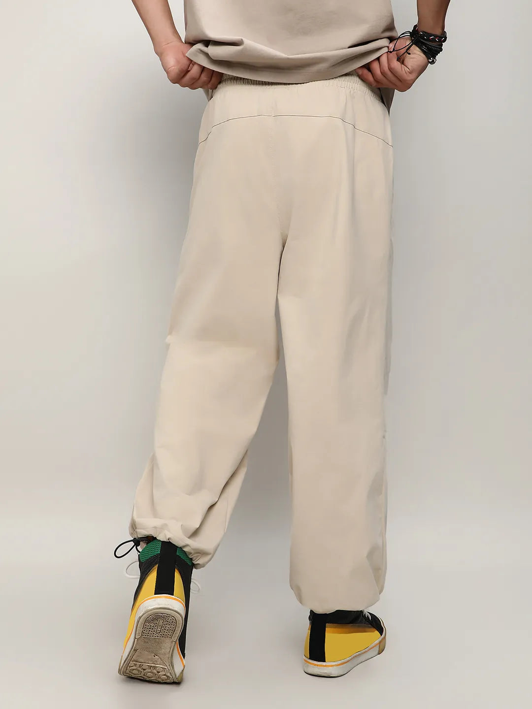 Solid Parachute Trousers