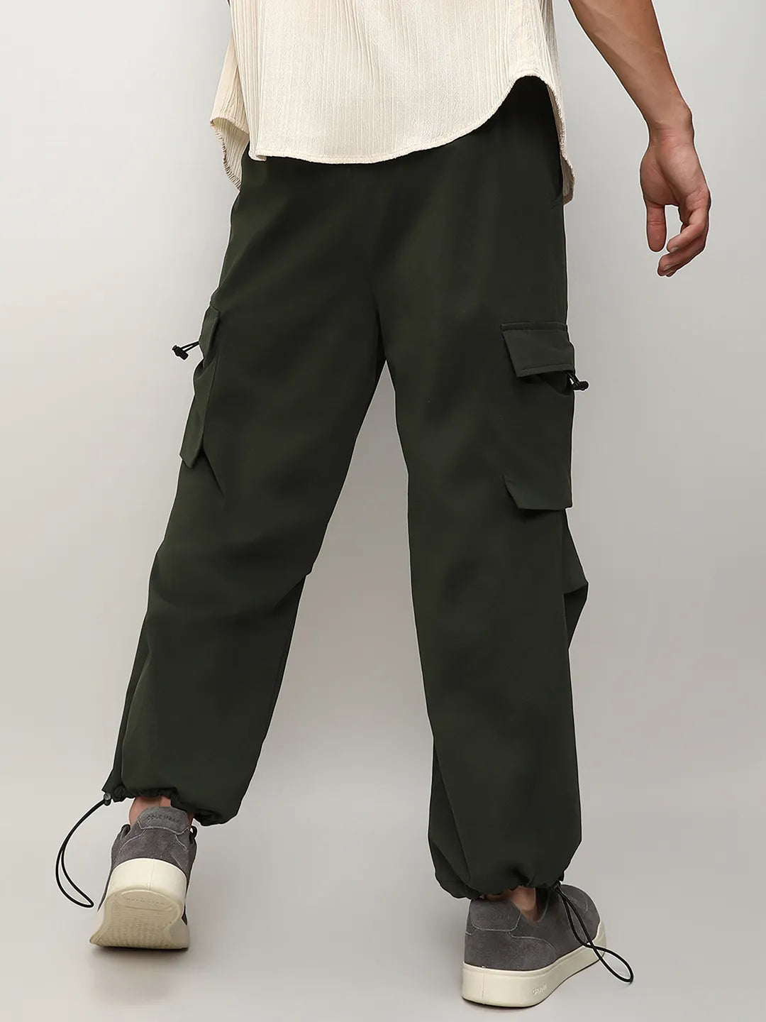 Solid Cargo Parachute Trousers