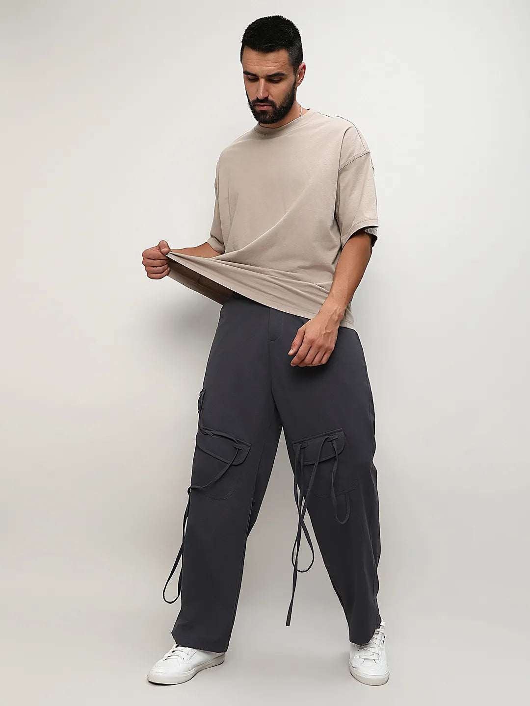 Solid Cargo Trousers