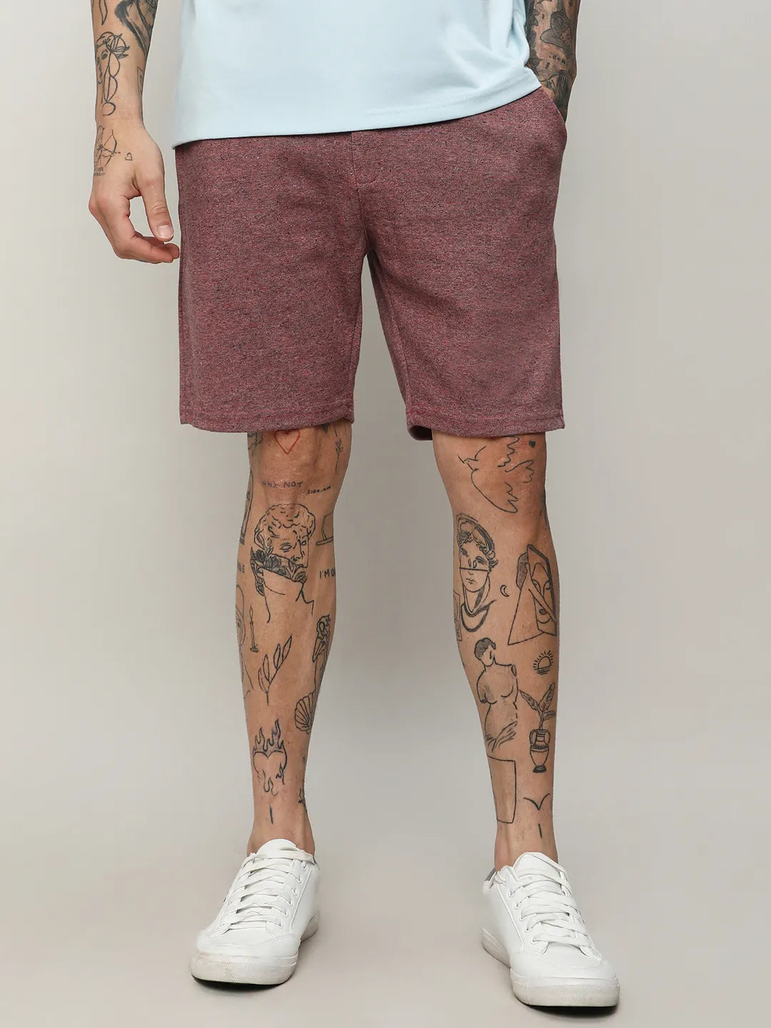 Knitted Chino Shorts