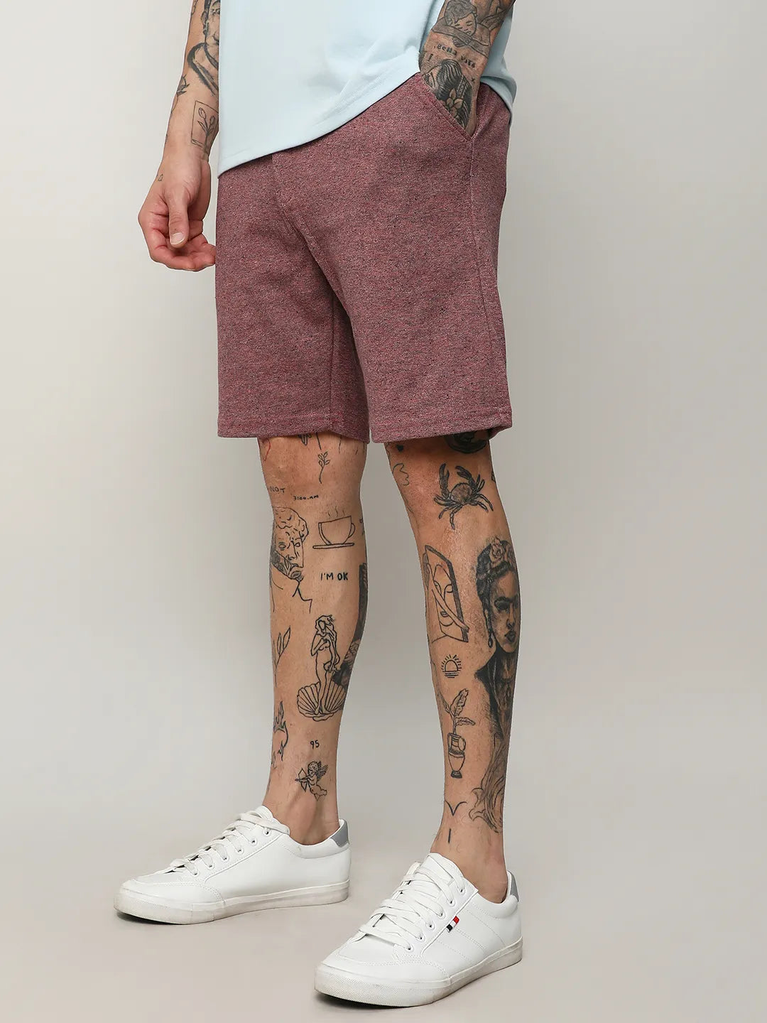 Knitted Chino Shorts