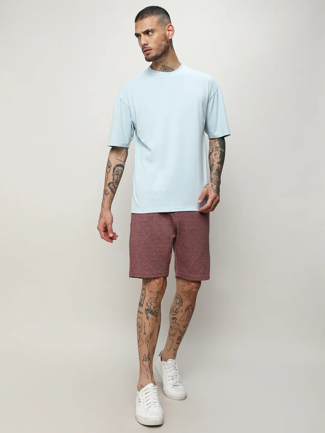 Knitted Chino Shorts