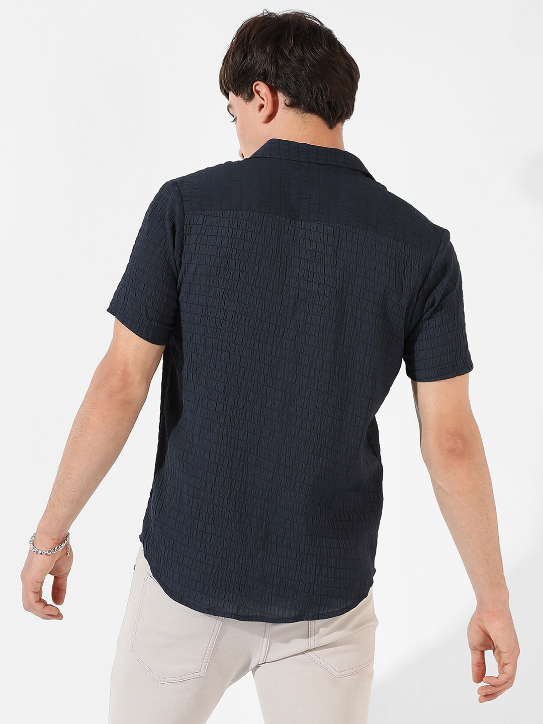 Textured Casual Shirt